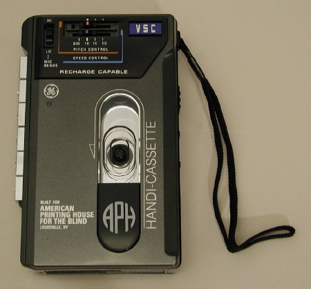 Handi-Cassette tape recorder