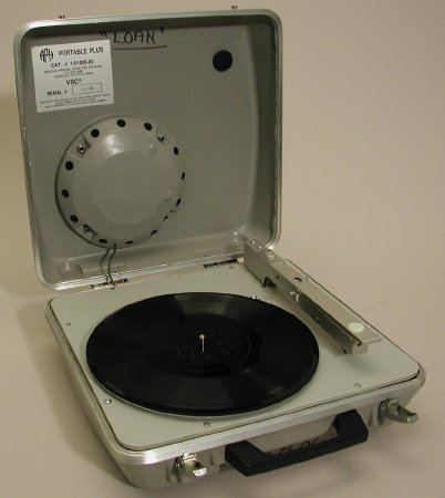 APH Portable Plus Phonograph