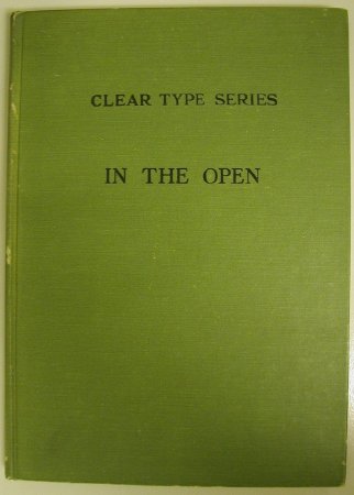 Large type reading book
