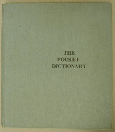 Large type dictionary