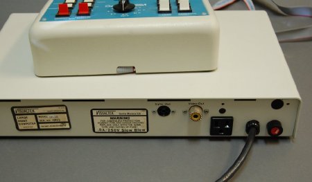 Visualtek DP-10, view of back labels