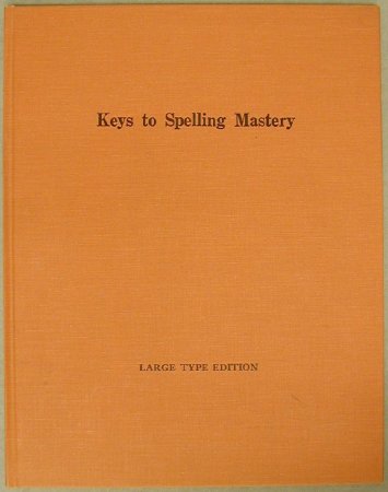Large type spelling book