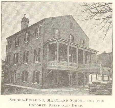 School building, Maryland School for the Colored Blind and Deaf