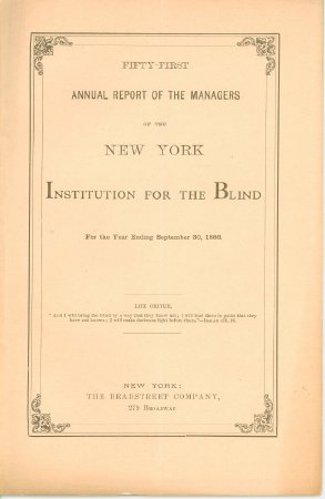 Fifty-first Annual Report, 1886