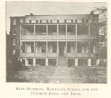 Main Building, Maryland School for the Colored Blind and Deaf