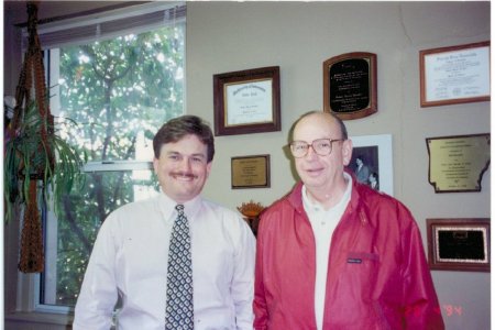 Bob Brasher with Gideon Jones