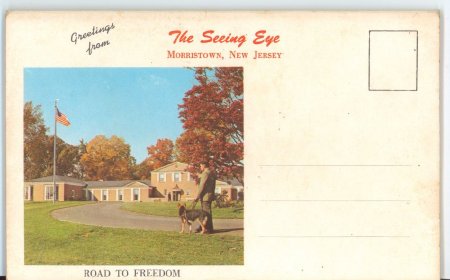 Postcard folder, The Seeing Eye