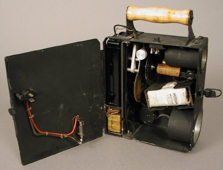 Signal Corps Sensory Device prototype, detail