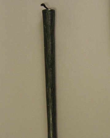Folding cane grip detail