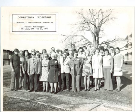 1974 Competency Workshop group photo