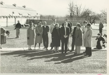 BC O&M students visit the Seeing Eye, 1960