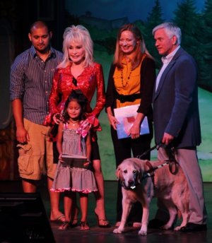 Group photo with Dolly Parton