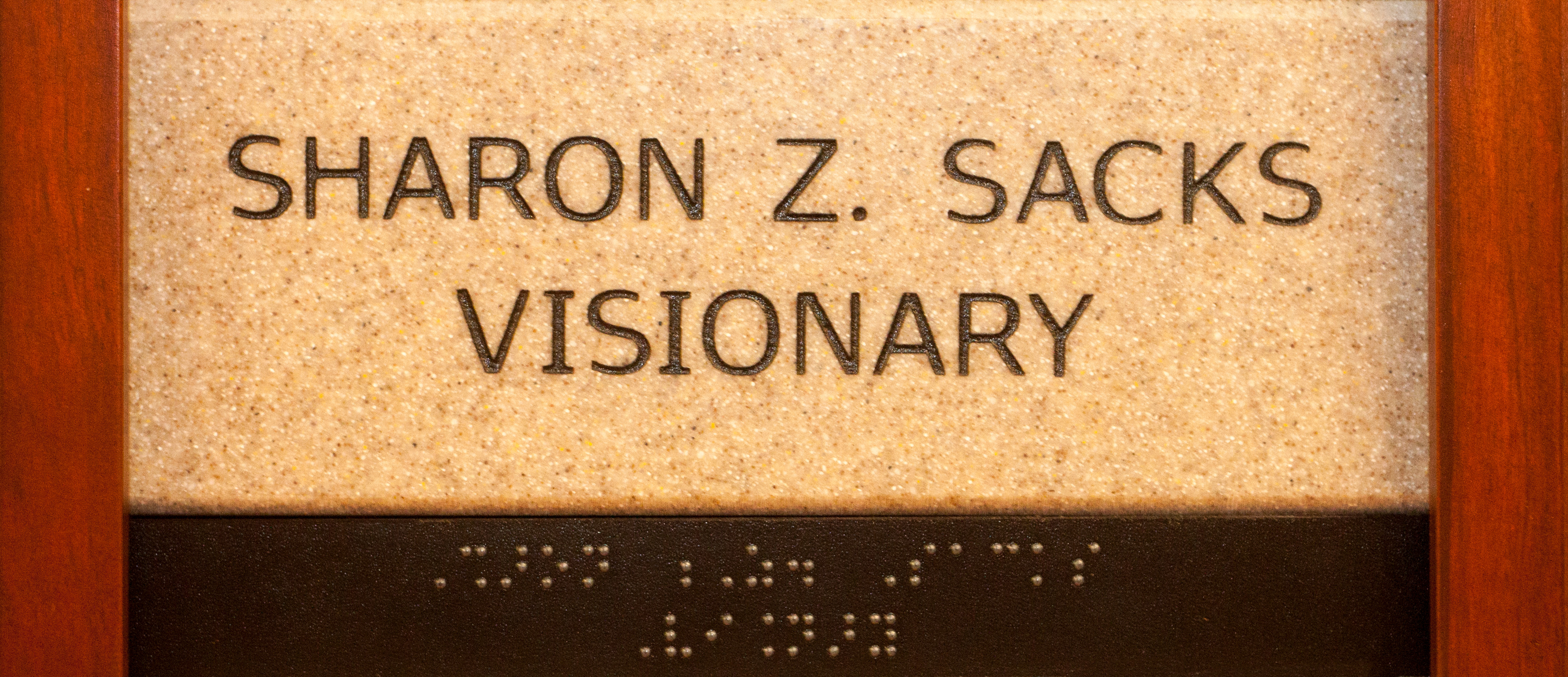 Sharon Z. Sacks, Visionary