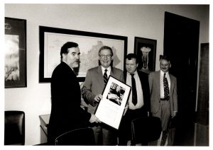 Carl Augusto with Mitch McConnell, Scott, Gary Mudd