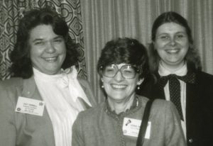 Verna Hart with two other women